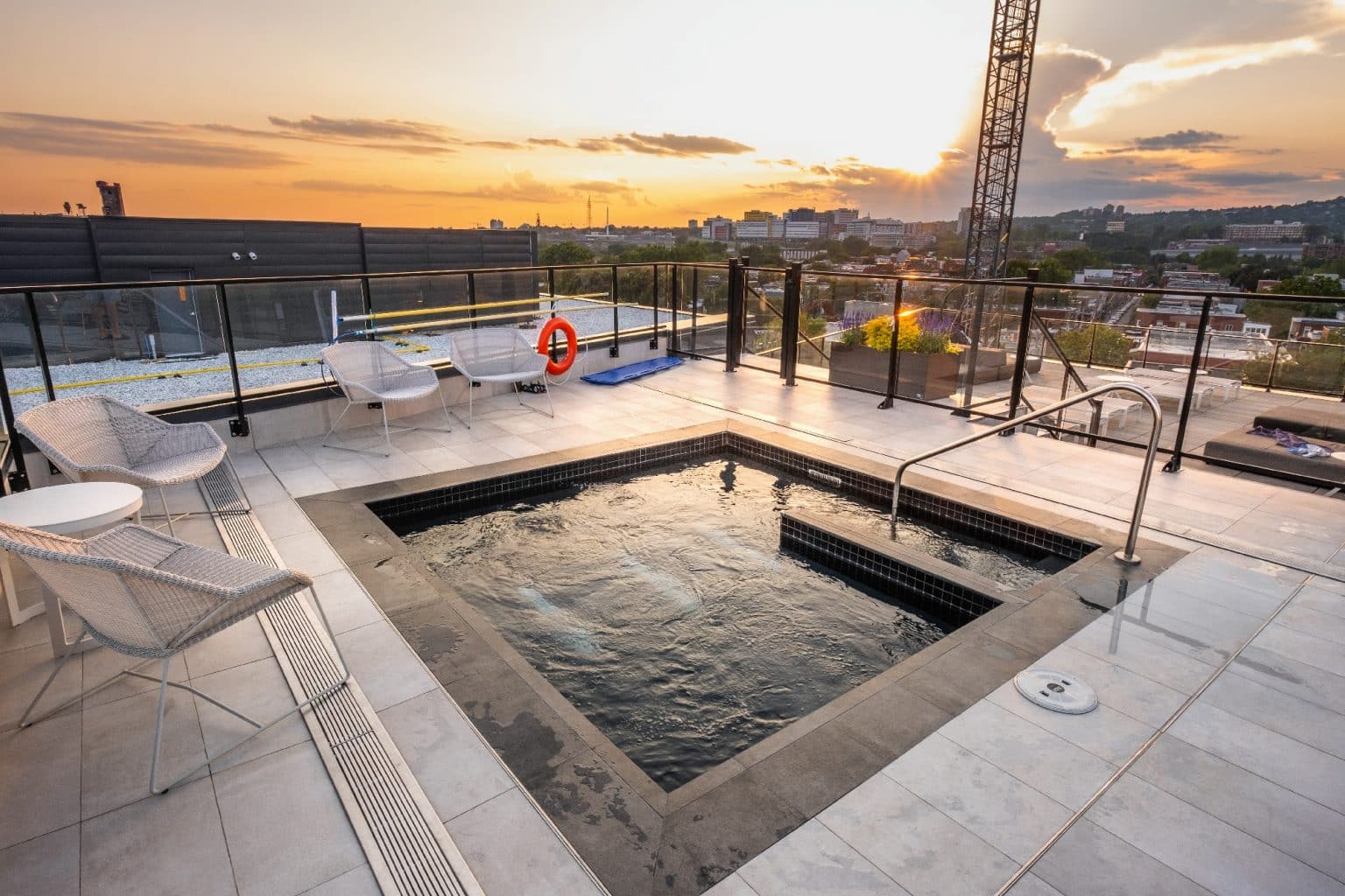 View of Condo Rooftop Pool Design & Construction: Key Elements